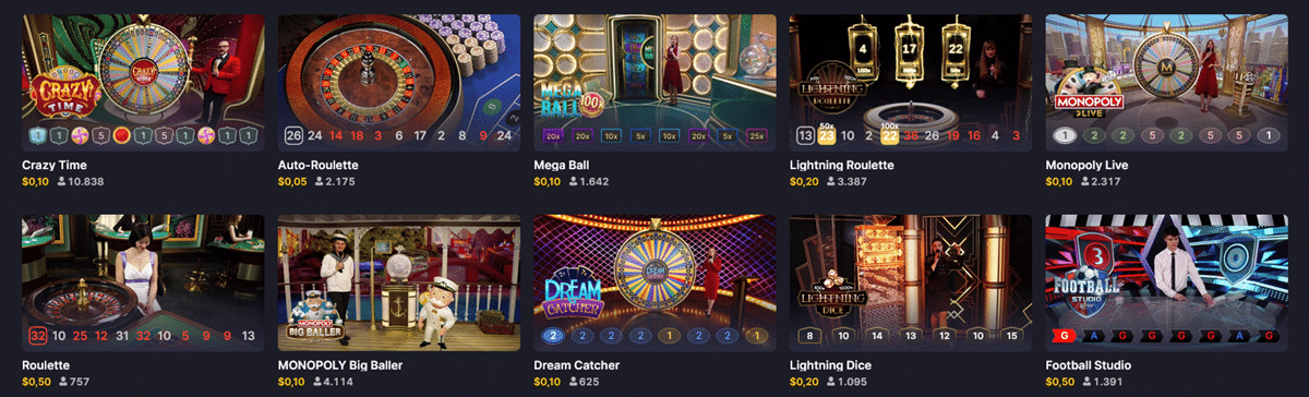 Ethereum Live Casino